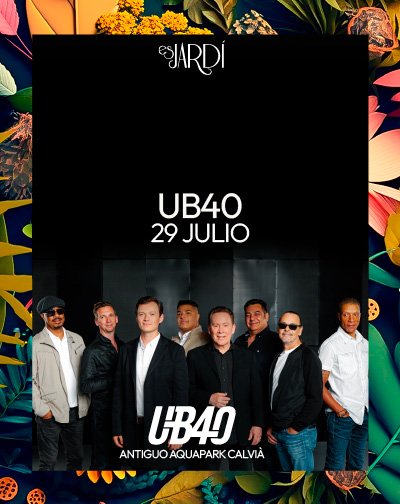 UB40 - Es Jardí 2023
