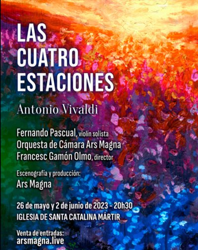 Concierto Las cuatro estaciones en Valencia/València