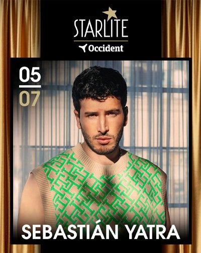 Concierto Sebastián Yatra - Starlite Festival Occident 2023 en Málaga