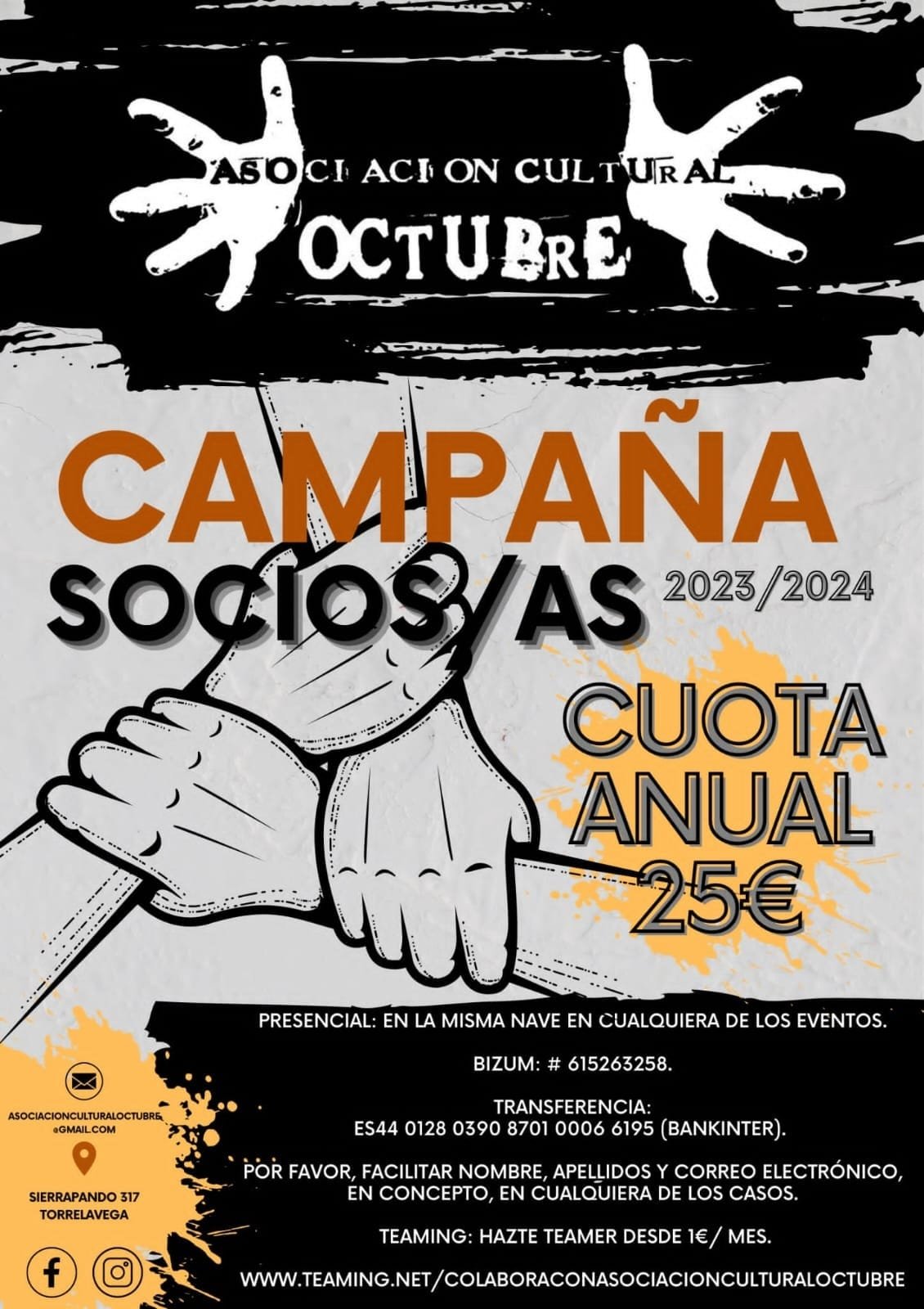 La Asociación Octubre torrelavega