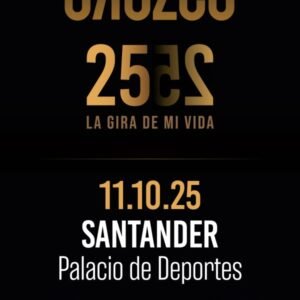 Concierto Antonio Orozco Santander 2025