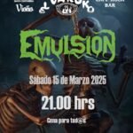 Concierto de Emulsion en El Varuko de Vioño (Cantabria), el 15 de marzo de 2025 a las 21:00h. Entradas Libre