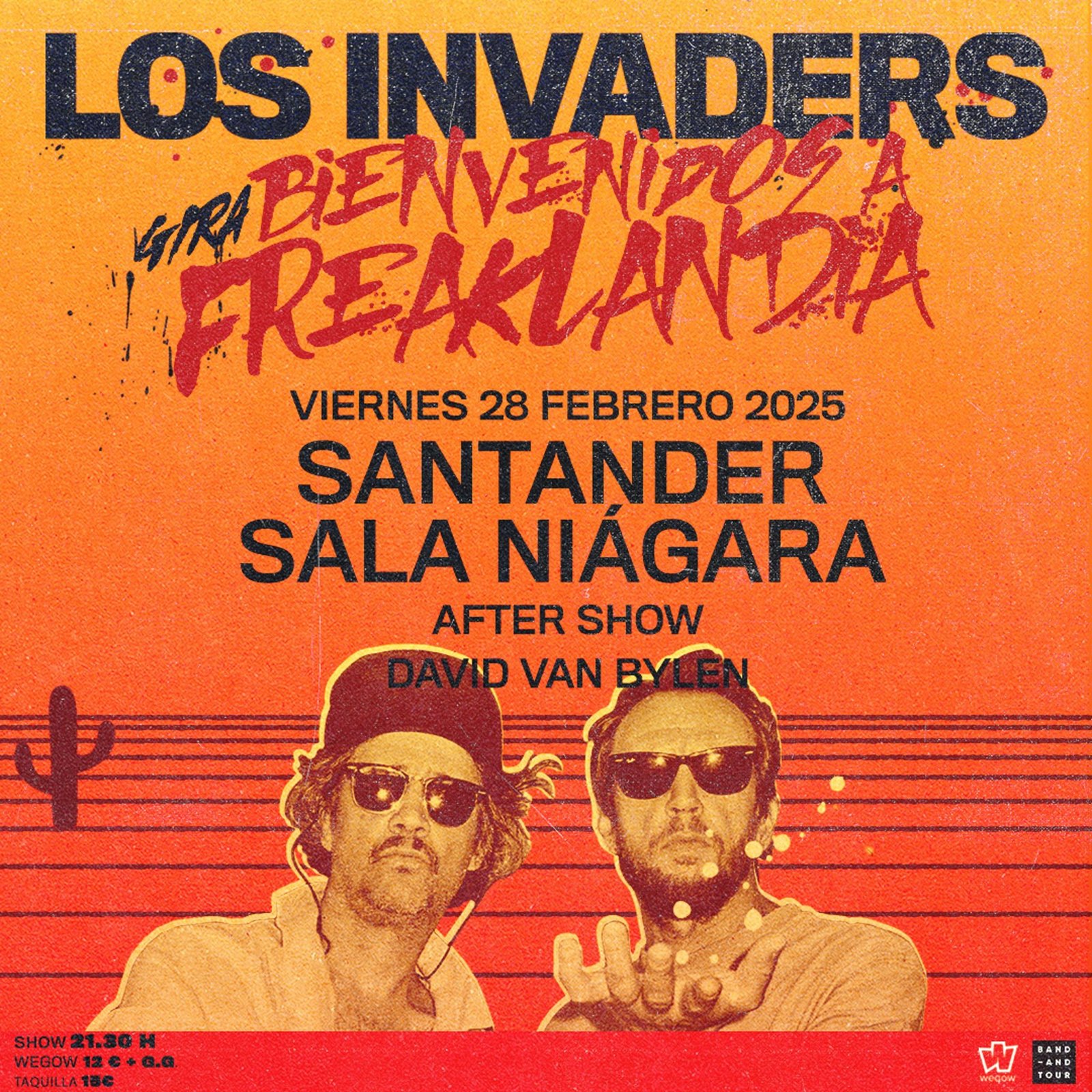 Concierto Los Invaders Santander 2025