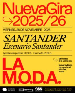 La MODA concierto Santander 2025