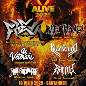 Festival Summer Alive 2025 el 18 de julio de 2025 a las 19:00h, en la Sala Escenario Santander.