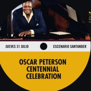 Concierto de Oscar Peterson Centennial Celebration, en el festival de Jazz Santander 2025, el 31 de julio de 2025, en el Escenario Santander.