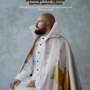 Concierto de El Niño de Elche el 3 de agosto de 2025, en la Sala Escenario Santander, a las 21:00h.