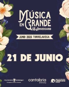 Música en grande – Sábado 21 Junio