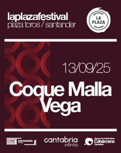 Coque Malla + Vega – Festival La Plaza 2025