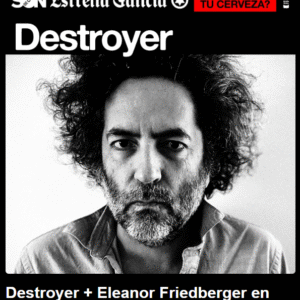 Concierto de Destroyer + Eleanor Friedberger el 21 de noviembre de 2025 en la Sala Escenario Santander (Cantabria), a las 21:30h.