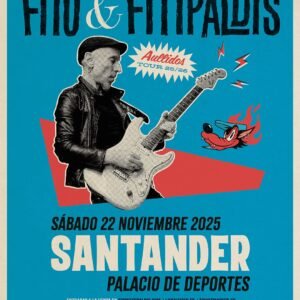 Fito y Fitipaldis inician su Aullidos Tour 2025/2026 en Santander los días 21 y 22 de noviembre de 2025, en el Palacio de Deportes de Santander (Cantabria).