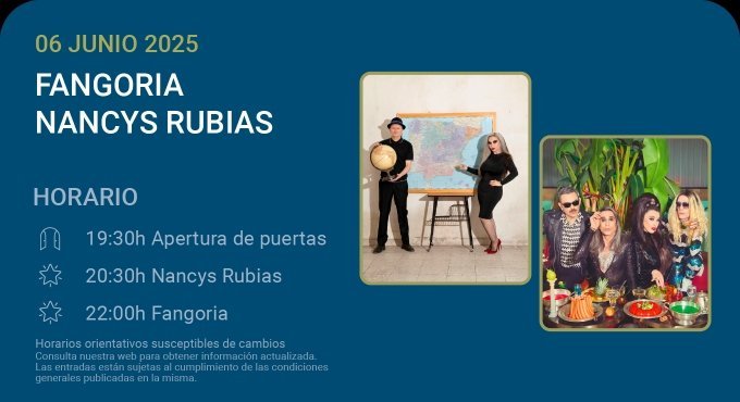 Fangoria / Nancys Rubias – Noches del Botánico