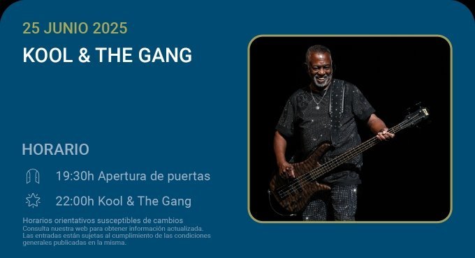 Kool & The Gang – Noches del Botánico