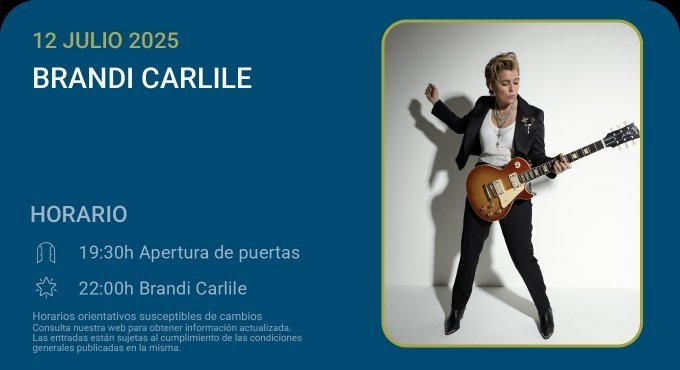 Brandi Carlile – Noches del Botánico