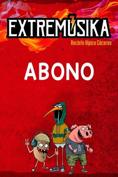Festival Extremúsika – Abono 2025