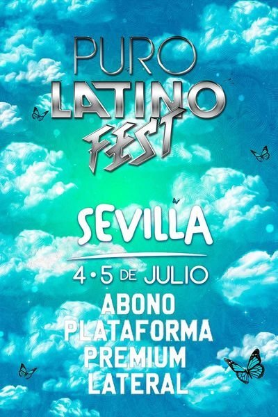 Puro Latino Fest. Abono Plataforma Premium Lateral