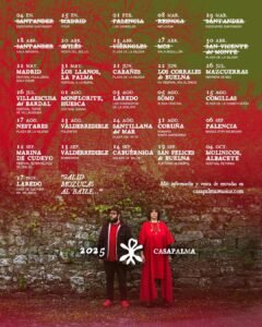 Concierto de Travellin' Brothers en Los Conciertos de La Villa, el 21 de junio de 2025 a las 20h, en la Plaza Mayor de Santillana del Mar. Entrada gratuita