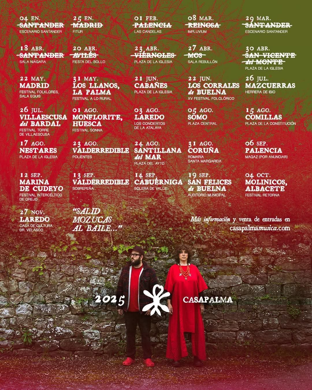 Concierto de Travellin' Brothers en Los Conciertos de La Villa, el 21 de junio de 2025 a las 20h, en la Plaza Mayor de Santillana del Mar. Entrada gratuita