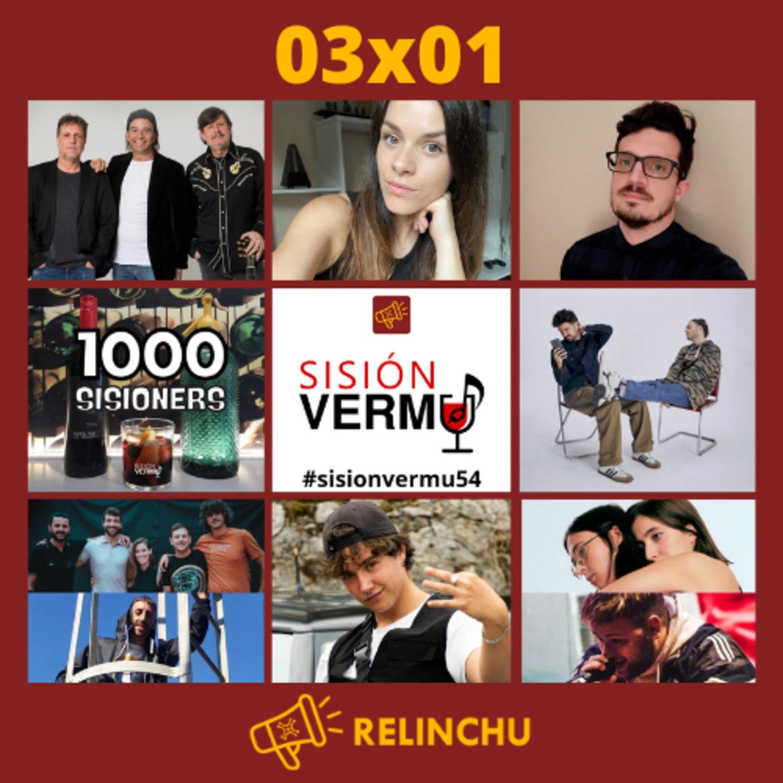 Sisión Vermú 54 | PILOSHKA + LOS SECRETOS + ÍCARO (03x01)