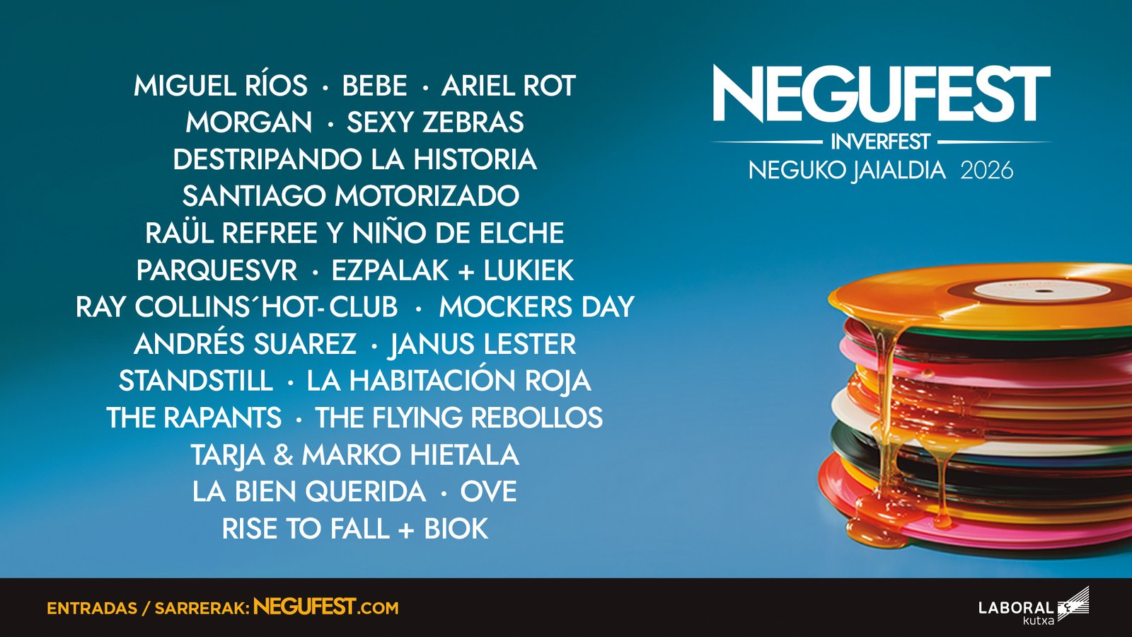 NEGUFEST da la bienvenida a 2026 celebrando el Año Nuevo con una intensa programación musical.
