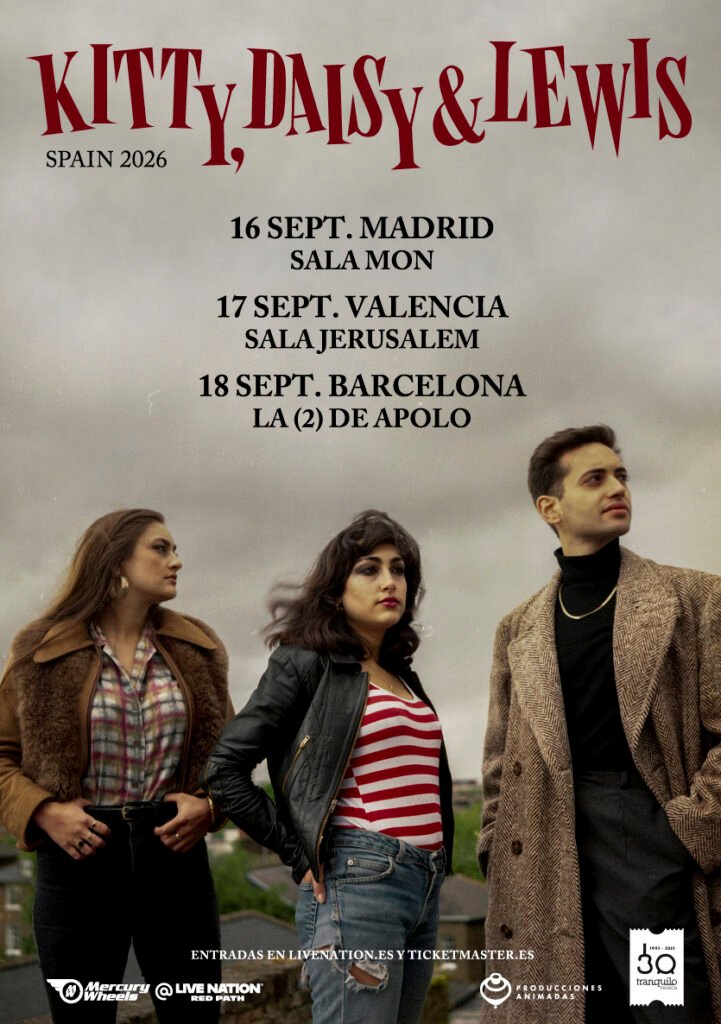 Kitty, Daisy & Lewis anuncian tres conciertos en España