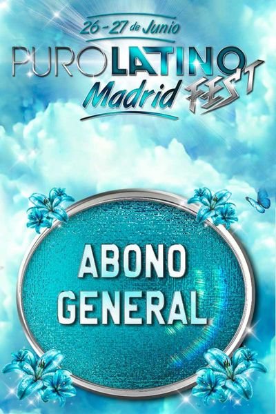 Puro Latino Fest - Abono General Campus de la Universidad Autónoma de Madrid (Cantoblanco) Madrid