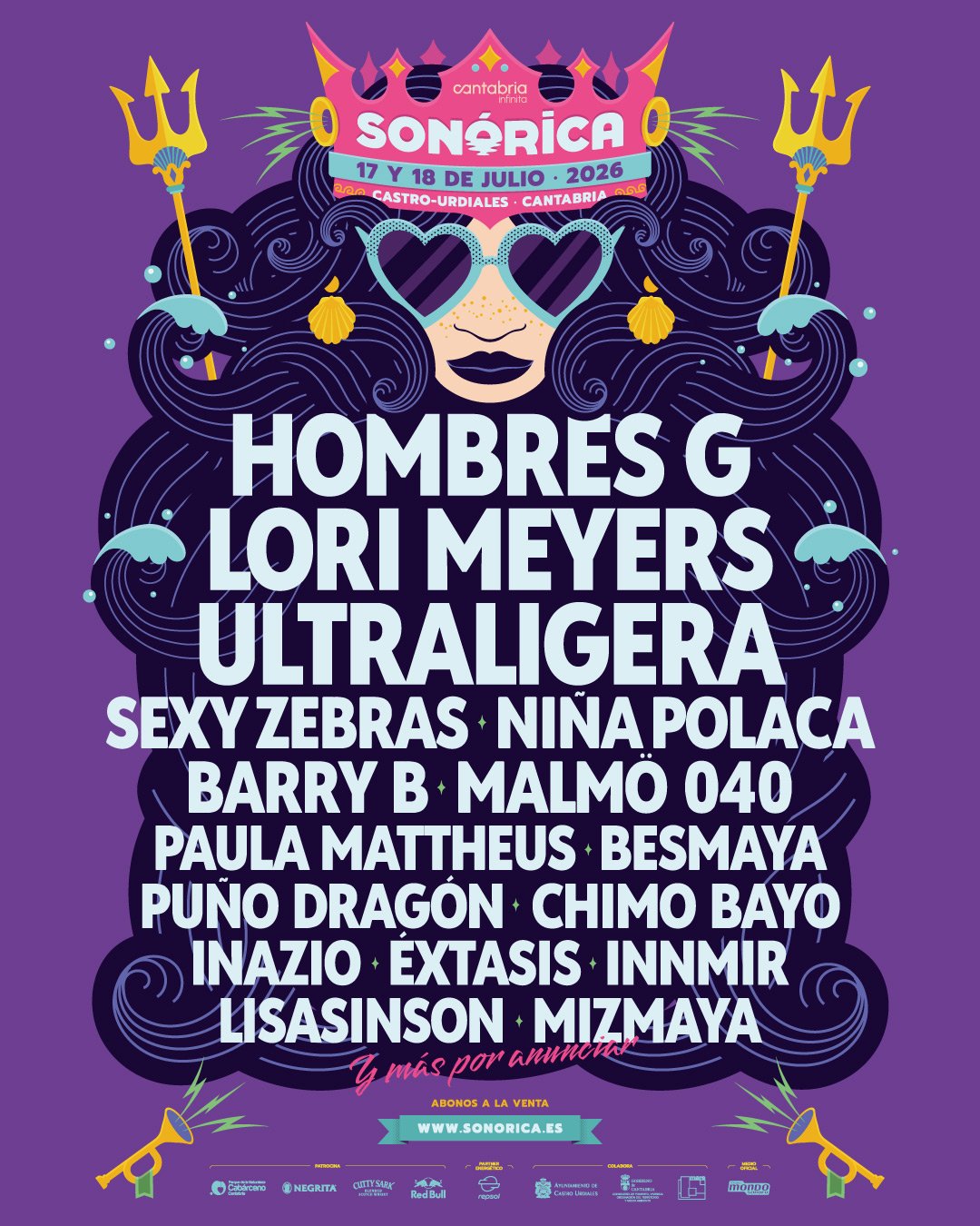 SONÓRICA 2026 ANUNCIA NUEVAS INCORPORACIONES AL CARTEL