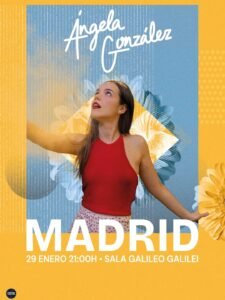 ¡Ángela González llega a Madrid este jueves!