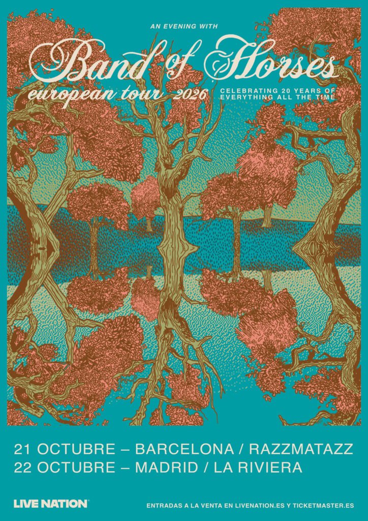 Band of Horses 2026 - Celebrating 20 Years of Everything All The Time