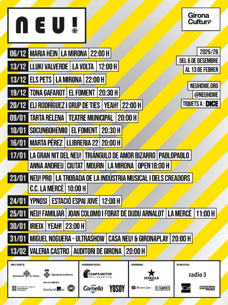 NEU! cierra su 12ª edición, la más exitosa de su trayectoria