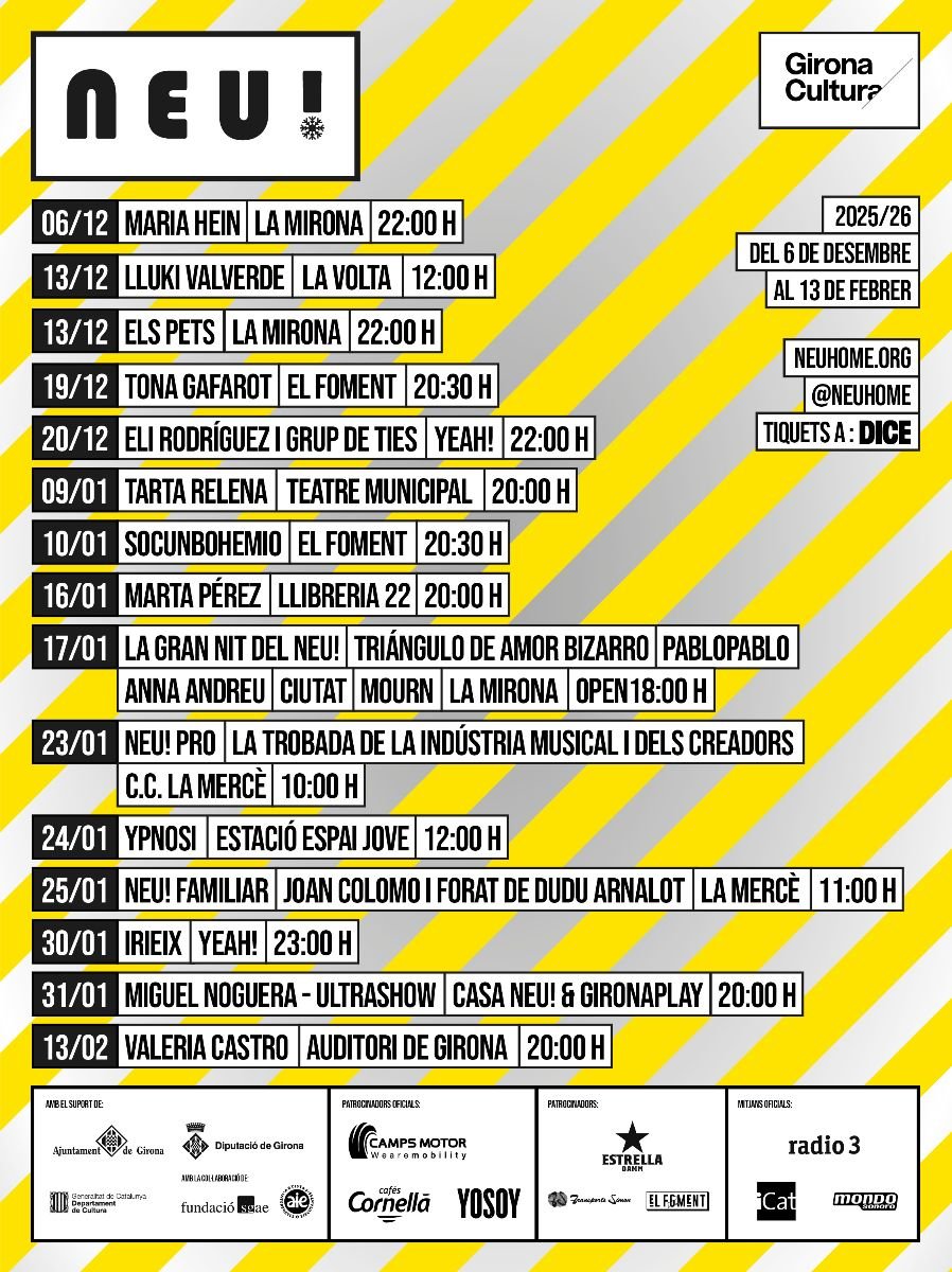 NEU! cierra su 12ª edición, la más exitosa de su trayectoria