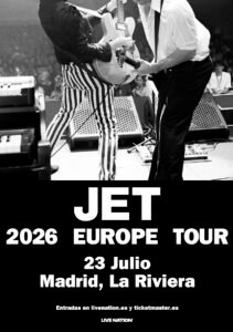 Inicio 12 Jet regresa a Europa y actuará en Madrid