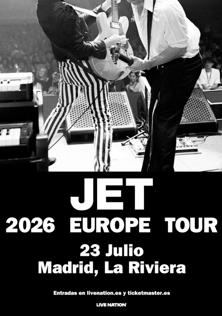 Jet regresa a Europa y actuará en Madrid