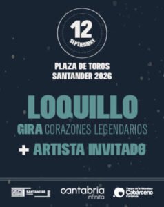 Loquillo - Festival Plaza 2026 - Santander LA PLAZA DE TOROS DE SANTANDER Cantabria