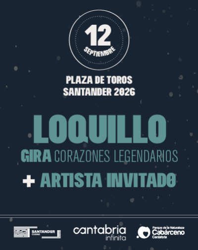 Loquillo - Festival Plaza 2026 - Santander LA PLAZA DE TOROS DE SANTANDER Cantabria