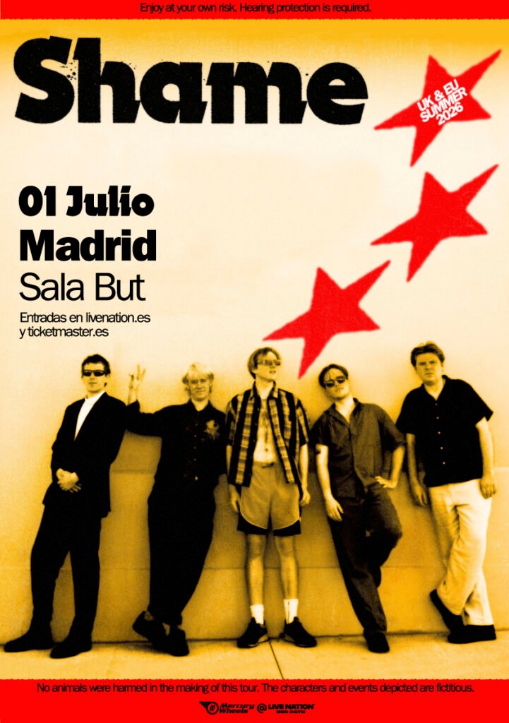 shame anuncia concierto en de Madrid con su próxima gira