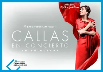 Callas En Concierto En Holograma en Madrid