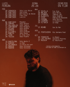 Luis Fercán. Gira «Cerezos en flor»