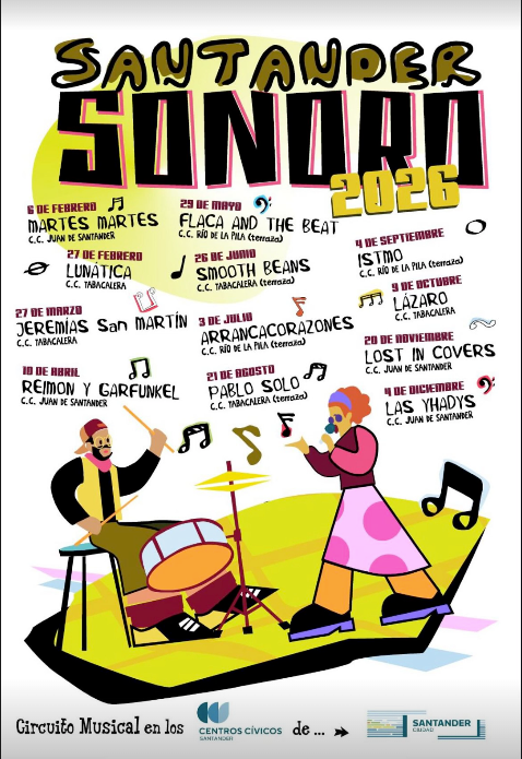 Reimon y Garfunkel llegan a Santander Sonoro 2026