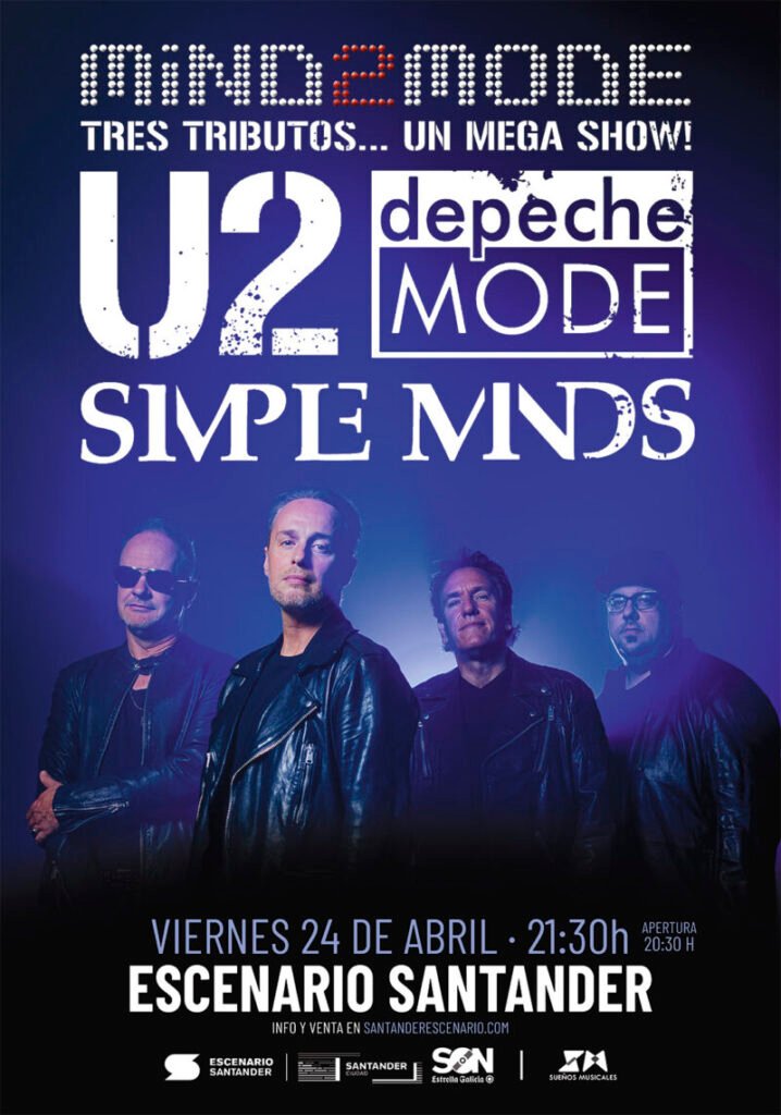 Mind2Mode Show Simple Minds U2 Depeche Mode