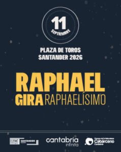 Raphael- Festival La Plaza 2026 – Santander