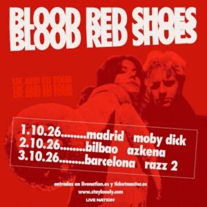 Blood Red Shoes regresan en 2026
