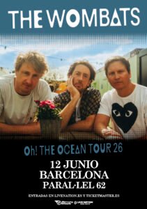 The Wombats anuncian concierto en Barcelona