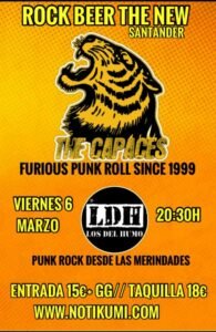 The Capaces y Los del Humo en Santander