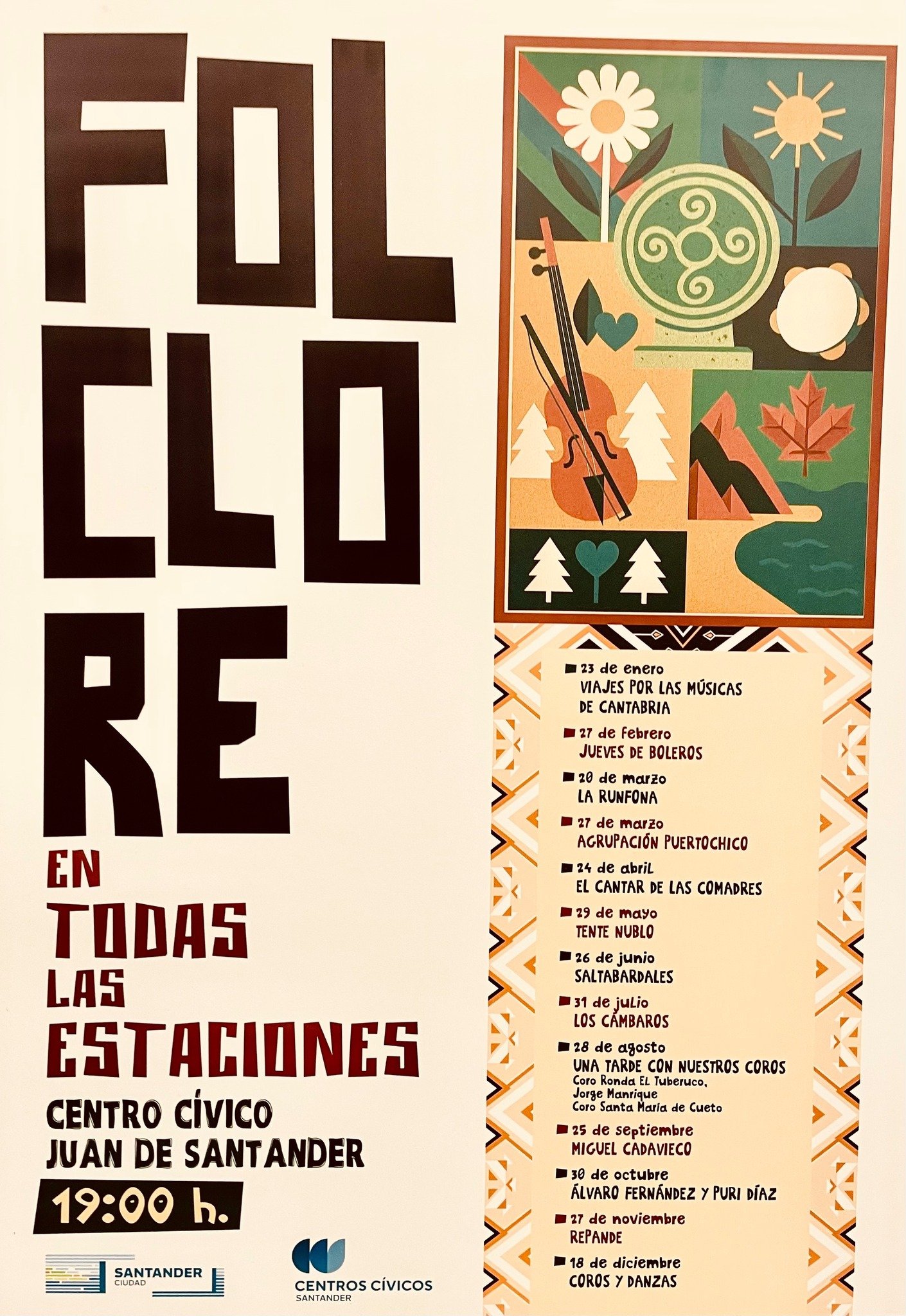 Los mejores conciertos en Cantabria agosto de 2026 14 Una tarde con nuestros Coros dentro del ciclo "Folclore en todas las estaciones"
