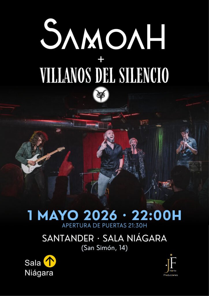 Samoah y Villanos del Silencio en concierto