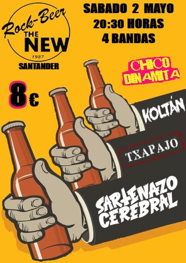 Sartenazo Cerebral+Txapajo+Koltan+Chico Dinamita
