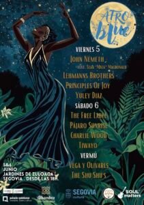 Afroblue Festival 2026 completa su cartel en Segovia con John Németh, Lehmanns Brothers, Yuley Díaz y Tiwayo. Blues, soul y jazz del 5-6 junio en enclaves
