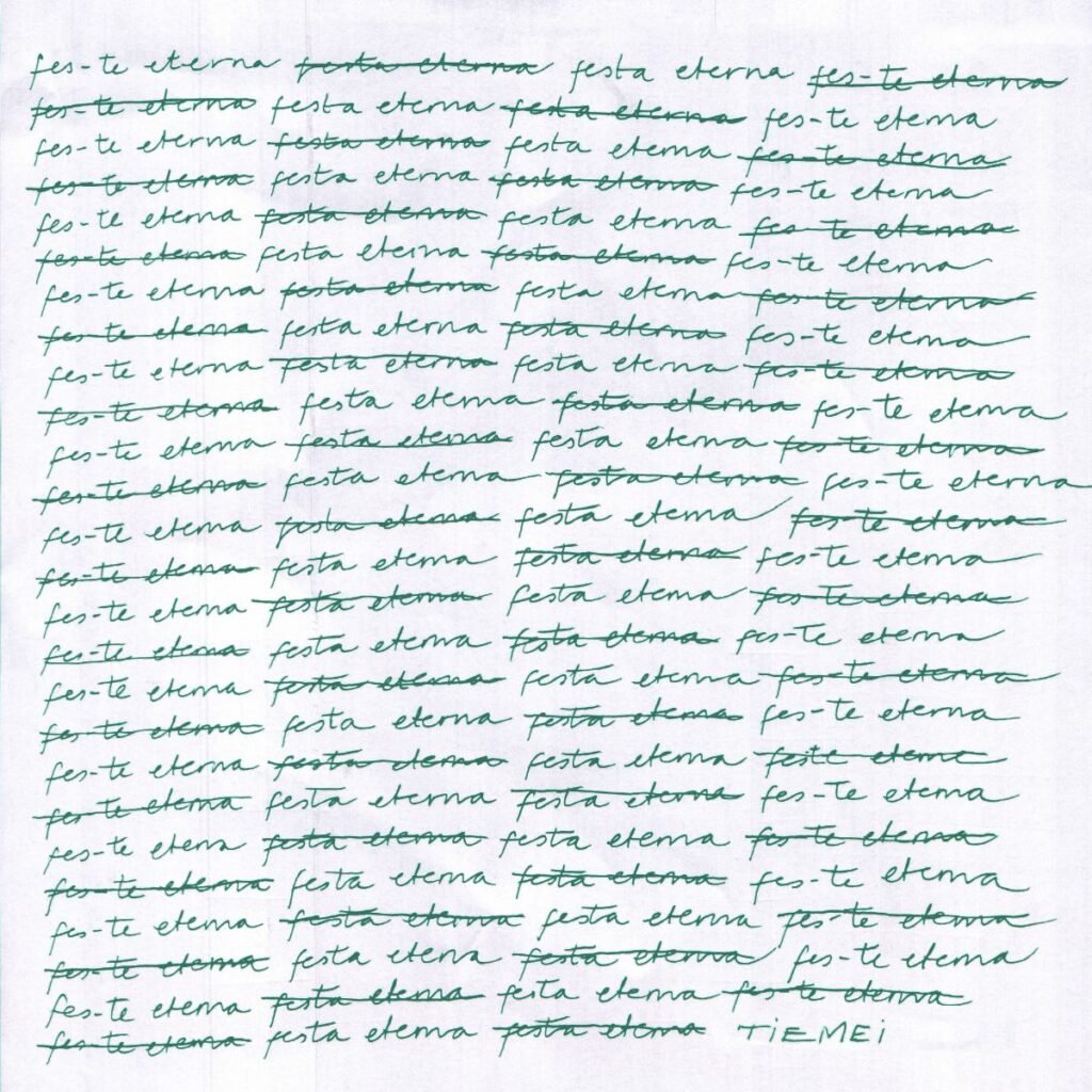 TIEMEI lanza 'Fes-te eterna', single hipnótico sobre la inmortalidad de los recuerdos. Tercer avance de su EP que sale el 24 de abril, fusionando