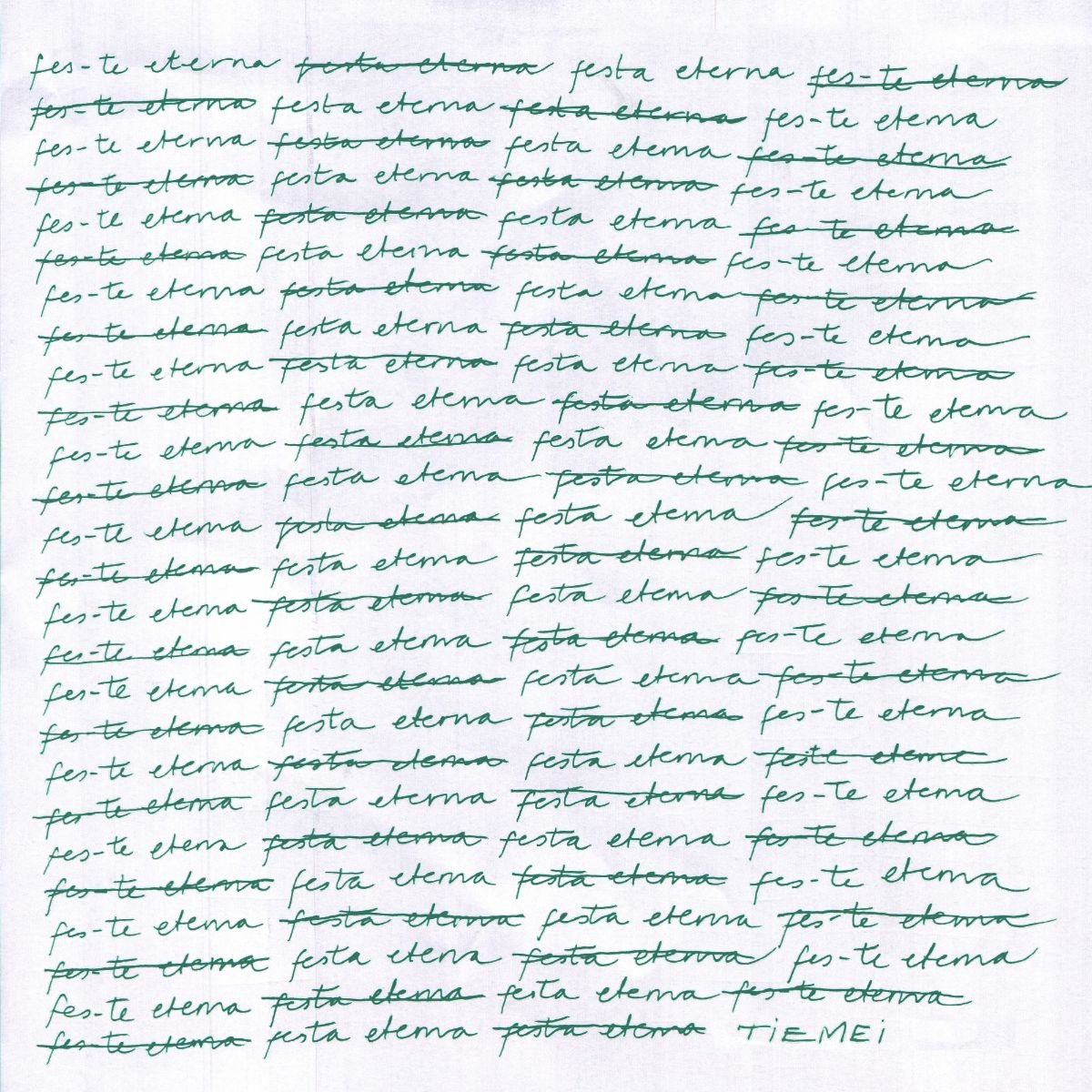 TIEMEI lanza 'Fes-te eterna', single hipnótico sobre la inmortalidad de los recuerdos. Tercer avance de su EP que sale el 24 de abril, fusionando